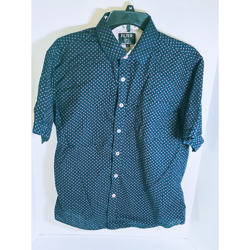 Filter Men’s Authentic Premium Brand Button Up Shirt